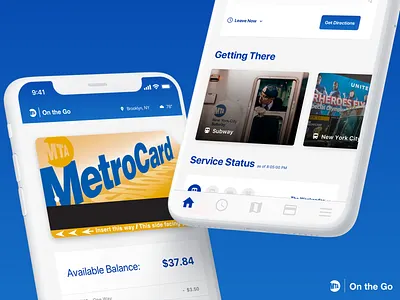 MTA On the Go app apple pay mta nyc product design transit transportation ui ui ux ux