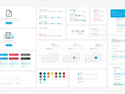 UI Patterns buttons colorscheme date picker forms modules pattern pattern library sliders ui