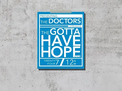 Doctor Poster brand collateral branding design poster print design