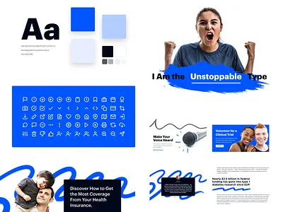 Element Collage component library components design system element collage rebranding style tiles styleguide ui ui design ui elements visual design