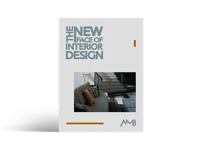 Ami Interiors Book Cover brand collateral branding editorial design print