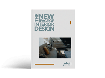 Ami Interiors Book Cover brand collateral branding editorial design print
