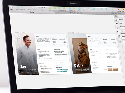 Personas - In Progress freelance liquor mvp persona personas product research sketch ui uiux