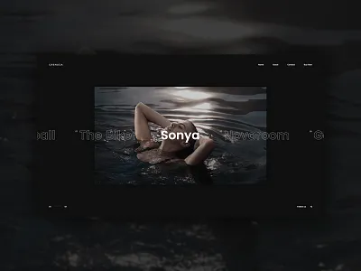 Grenada Portfolio v2 clapat clean fullscreen layout minimal photography portfolio showcase website