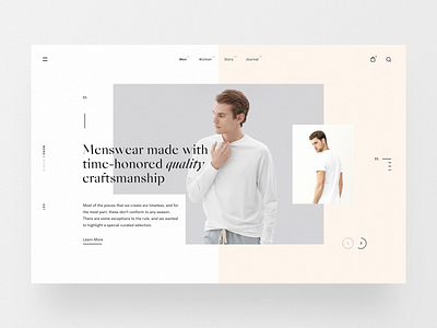 HV—01 betraydan clean clothing minimal typography ui ux web