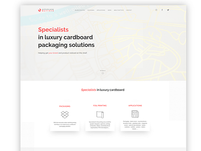 Matthys re-design clean home page web page minimal webpage