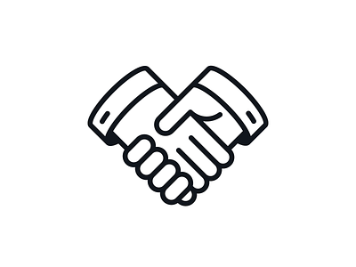 Handshake Icon hand hands handshake icon iconography illustration mark