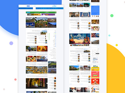 Hamgardi magazine air plane ticket reserve clean design hamgardi hotel reservation magazine news and articles social tourism network theme tour guide tourism reference tourism site tourism tour ui ux