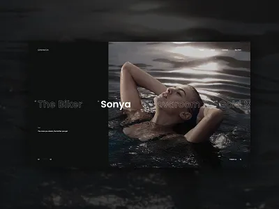 Grenada Portfolio fullscreen minimal portfolio showcase ui ux web website