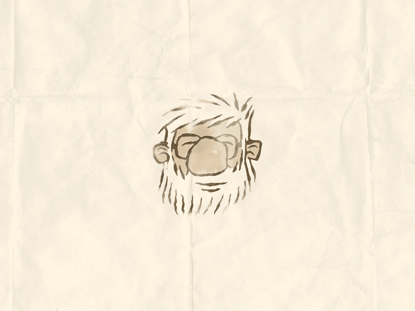 Face 03 beard face glasses illustration portrait wisdom