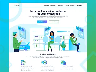 Instant Pay 2d app chat collaboration connection coworking data gradient icon set instant pay landing page mobile peoples team technology ui ux user web