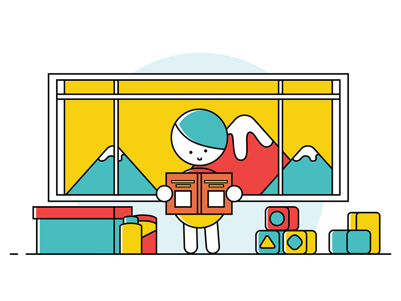 "Storytime" adobe adobe illustrator brand brand identity character children design illustration story storybook ui visual