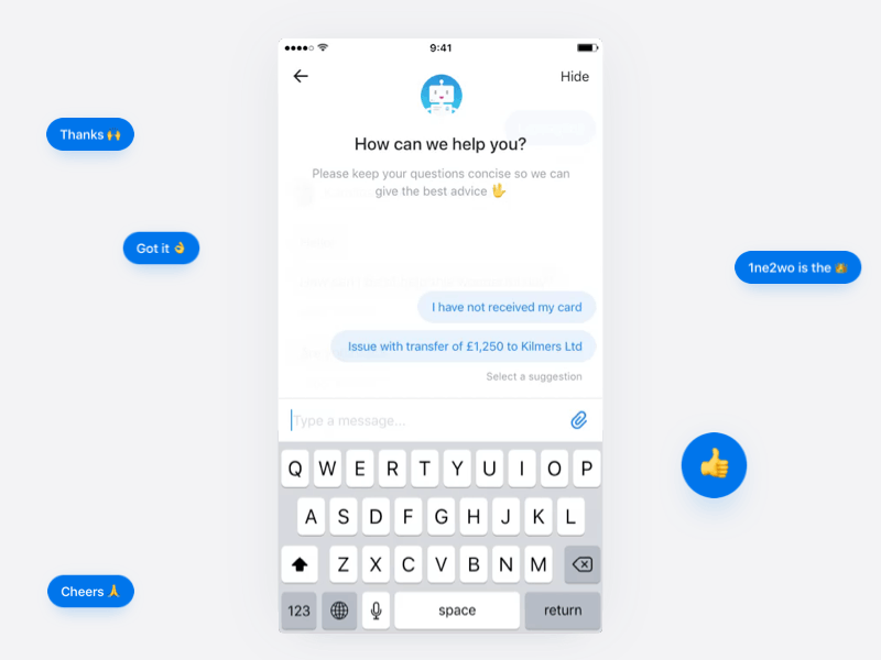 Smart suggestions — Revolut CX after effects animation app app animation mobile app design principle product design revolut