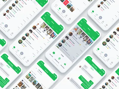 WhatsApp iOS App app concept app design apple chat app concept ios ios ui ios ui kit iphone x messanger mobile app mobile app design mockup ui design ui ideas ui inspiration user experience user interface ux whatsapp