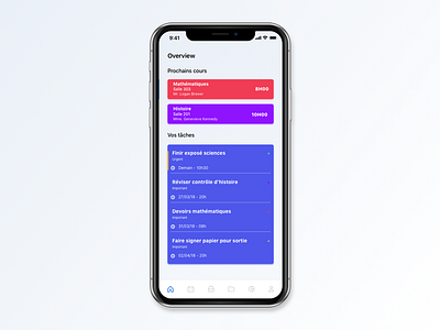 Partner Application Mobile Overview app application design graphism interface ui ux webdesign