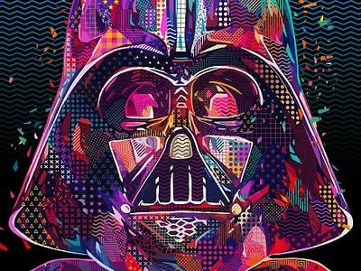 PoP Darth abstract abstract colors alessandro pautasso colors darth vader darthvader illustration kaneda kaneda99 photoshop pop art popart portrait portrait art star wars starwars texture villain villains