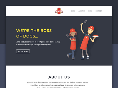 Topdog Webdesign design home homepage landing landingpage page web webdesign