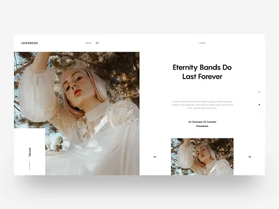 Lookbook - Layout Exploration clean clean layout clean minimal clean web design clean website creative fashion layout design layout exoloration layout website light design minimal minimal design minimal website model tranmautritam ui design vietnam web design white website