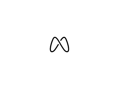 Letter M design logo typography