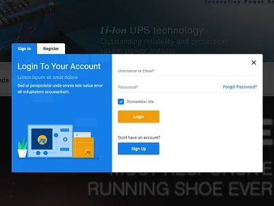 Roynac User Login N Signup app branding code design development icon illustration logo vector