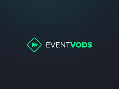 Event Vods Logo branding esports event vods gaming logo