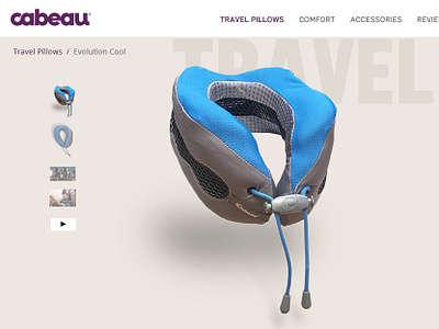 cabeau Ui Design design ecomerce ui ux