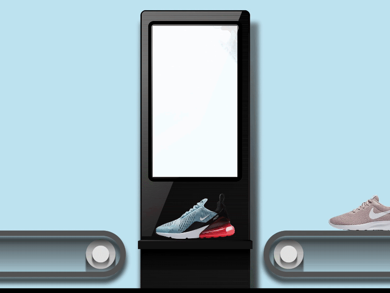 Shoptalk Shoe Station animation design illustration motion ui ux