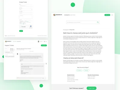 Support Site clean app design knowledge base landing page minimal search support support site support tickets template tickets web design webapp