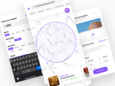 Home Finding IOS app admin panel android animation app branding colorful creative design icon illustration ios landing page logo minimal mobile app product typography ui ux web design