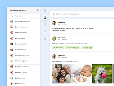 aem - senior health design health inteface ui ux webdeisgn