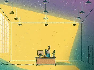 Next Level Business business character design color digital diversity editorial food illustration millenial photoshop small business stylized