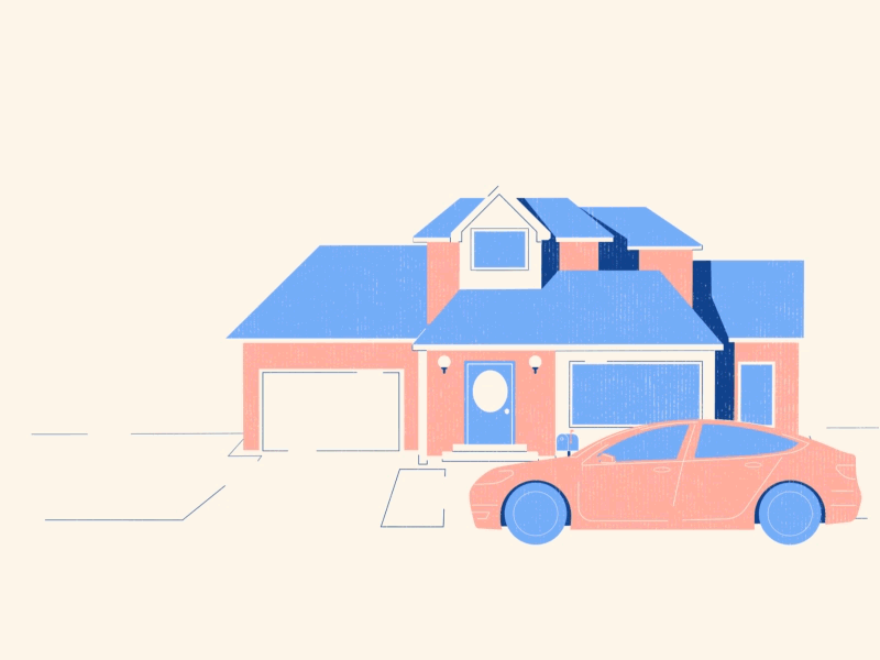 Trumaker Explainer video animation character characters explainer house illustration map transitions