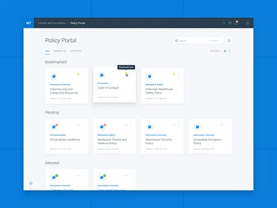 Dashboard app blue bold cards clean corporate design hellohello interface minimal simple tasks ui ux web website white