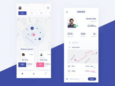 App practice app design branding card fashion financial graph icon lists typography ui ux web web design
