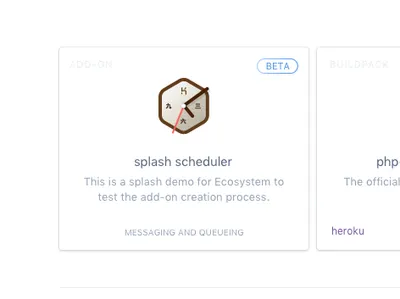 Heroku Ecosystem Portal
