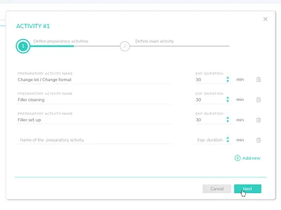 Wizard builder manager stepper ui elements wizard