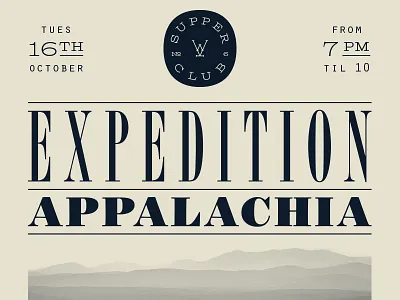 Whiskey Kitchen Supper Club No.6 appalachian beverage blue ridge branding event hospitality nc restaurant whiskey