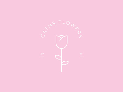 Flowers branding colour dribbble flat flower grow icon illustration logo plant shot stroke type vector