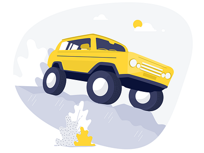 Arabam.com Illustrations car handmade illustration travel ui