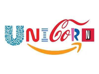 Brand Unicorn Editorial Illustration brand editorial illustration