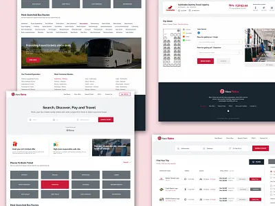 Travel UI challenge design typography ui visual design