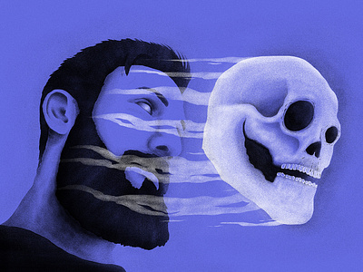 Self Portrait dark day of the dead dead death design dia de los muertos draw draw drawing halloween illustration portrait purple selfportrait skeleton skull violet