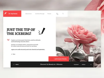 Home Layout books clean minimal white color design explore home landingpage template ux web typography ui ui ux webdesign white