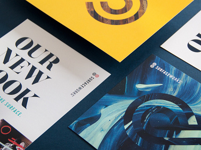 SW Branded Elements - Pt. 1 art direction branding design flyer full circle furniture graphic design handouts logo marketing postcard print print design promotion rack card rebrand