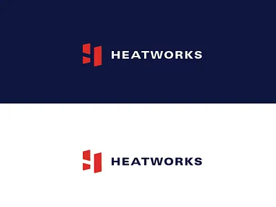 Heatworks Final Logo branding connected home h logo monogram water