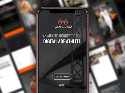 Ballers Bridge - Player Card UI app interface ios iphone layout mobile ui ux