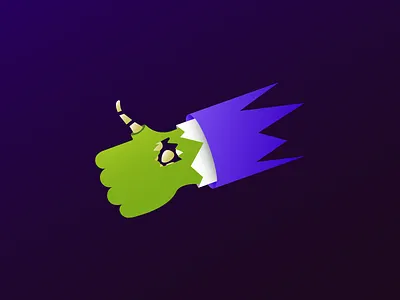 Zombie Approved bones gradient halloween illustration illustrator rebound skeleton stickermule thumbs up zombie