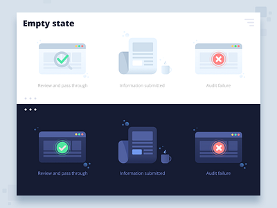 ByteTrade-Empty state ai app design icon illustration logo ps ui ux web