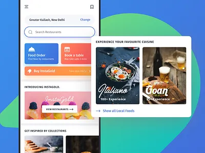 Food app android app blog cafe chat clean delivery design ecommerce food free interaction ios kit material mobile online order restaurant app ui ux
