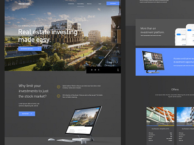 Katipult Client Design #5 Dark crowdfund crowdfunding design landingpage ui uiux userinterfacedesign userinterfaces ux web web designer webdesign webdesigner